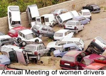 Annual meeting of women drivers