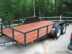 Rugged Road 14 foot Tandem Trailer for CUT