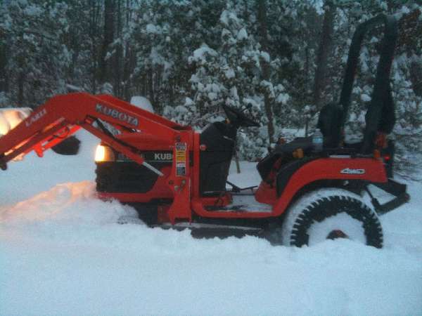 15 inches of Snow are no match for BX2200