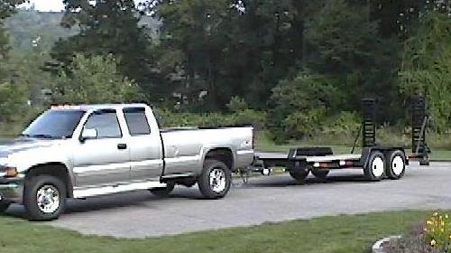 Pickup and trailer