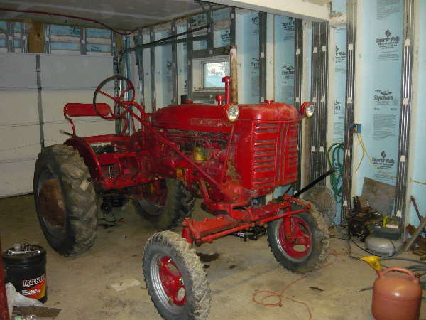 my lil red tractor