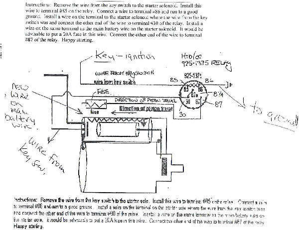 Cub Cadet Starter Relay Diagram