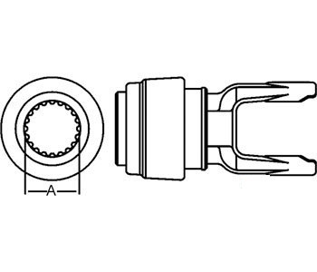 A-273304 TRACTOR YOKE 1800 SER    