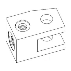 A-103924A1 CLEVIS CYLINDER END      