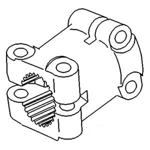 A-104834A COUPLER CLUTCH SHAFT     