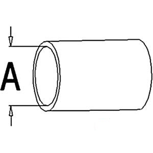 A-104978A RADIATOR HOSE LOWER      