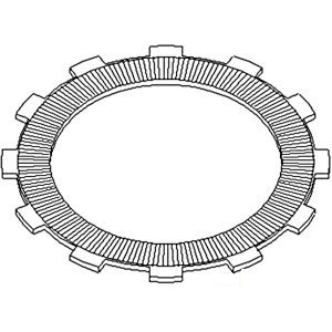 A-105650A PLATE PTO CLUTCH DRIVING 