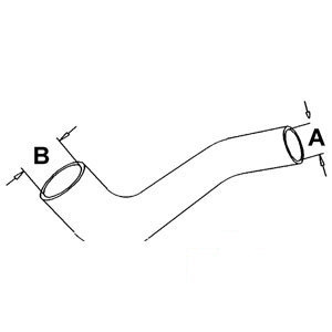 A-1064579C1 RADIATOR HOSE TOP        