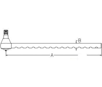 A-106673AS TIE ROD (LONG)           