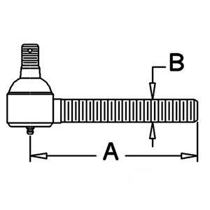 A-106680AS TIE ROD END              