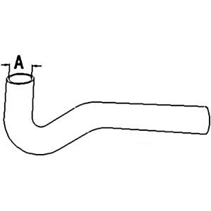 A-10A27664 RADIATOR HOSE LOWER      