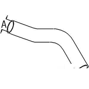 A-10A7815 RADIATOR HOSE LOWER      