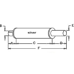 A-10A7889 MUFFLER                  