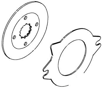 A-120235C94 BRAKE DISC KIT           