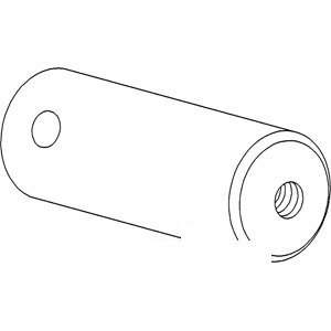 A-120732C2 REAR PIVOT PIN FRNT AXLE 