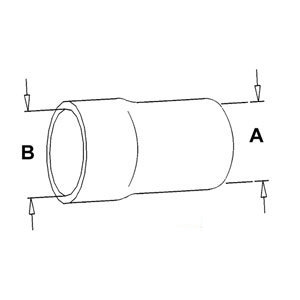 A-1252883C1 RADIATOR HOSE BOTTOM     