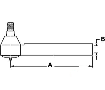 A-126144A1 BALL JOINT (LH THREAD)   