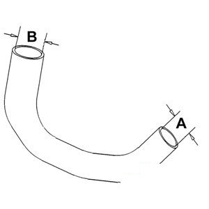 A-1269620C1 RADIATOR HOSE BOTTOM     
