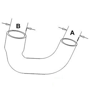 A-1275081C1 RADIATOR HOSE TOP        