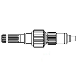 A-1285757C1 PTO SHAFT 1000 RPM       