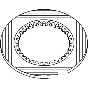 A-1286401C1 PLATE SHIFT CLUTCH       