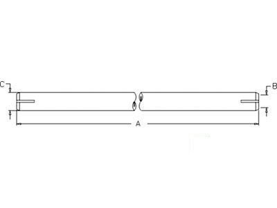 A-128642A1 TUBE TIE ROD             