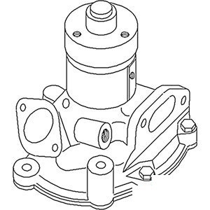 A-677209AS WATER PUMP               