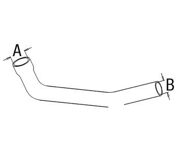 A-130270C1 RADIATOR HOSE TOP        