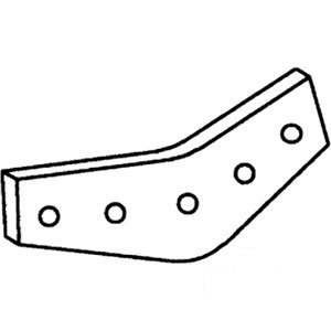 A-B94525 WEAR BARS CHROMED SET/3  