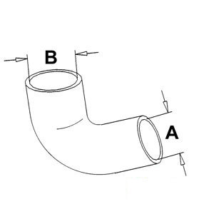 A-131421C1 RADIATOR HOSE BOTTOM     