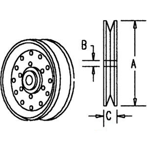 A-1315269C2 IDLER PULLEY             