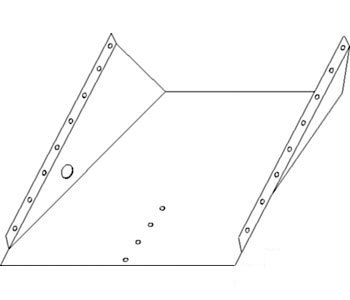 A-1322461C1 BOTTOM ASSY SHOE RETURN  