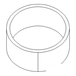 A-1347384C1 BUSHING GRAIN TANK UNLOA 