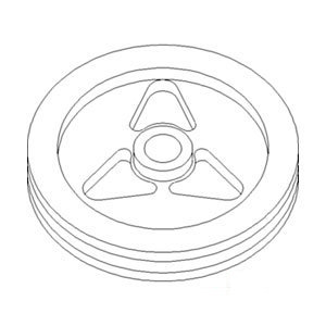 A-138775A1 PULLEY DRIVEN KNIFE      