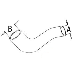 A-1438669R1 RADIATOR HOSE TOP        