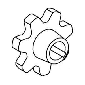A-144031A1 SPROCKET ELEVATOR        