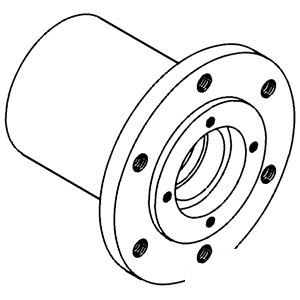 A-155192A HUB FRONT WHEEL          