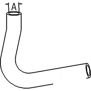 A-15571-72853 RADIATOR HOSE BOTTOM     