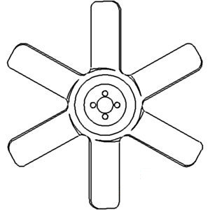 A-15725-74110 FAN 6 BLADE              