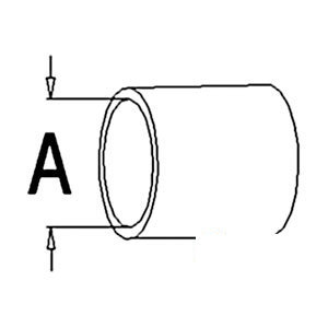 A-158682A RADIATOR HOSE LOWER      