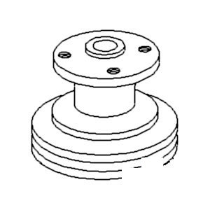 A-158810A PULLEY WATER PUMP        