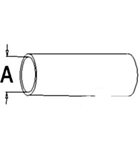 A-160608A RADIATOR HOSE LOWER      