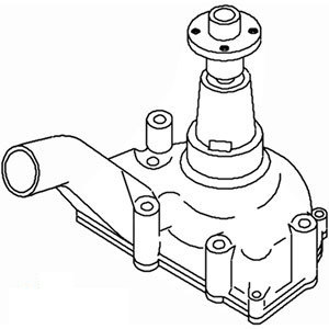 A-162899AS WATER PUMP               