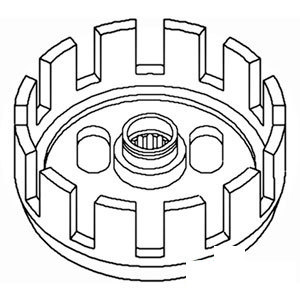 A-163297A PTO CLUTCH SPIDER        