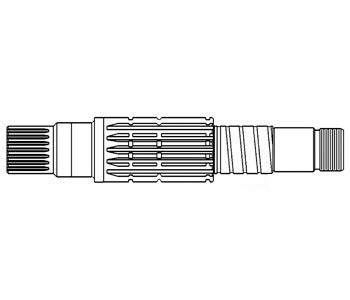A-163981A SHAFT TRAMSMISSION INPUT 