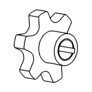 A-165292C1 SPROCKET ELEVATOR        