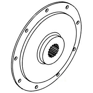 A-165988A HUB PTO DRIVE            