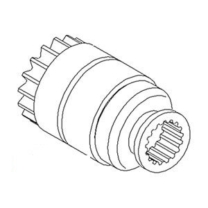 A-167205A STARTER DRIVE            