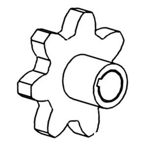 A-168683C1 SPROCKET ELEVATOR        