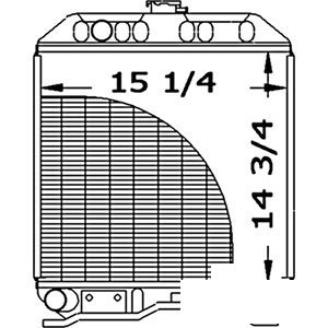 A-17367-72060 RADIATOR                 